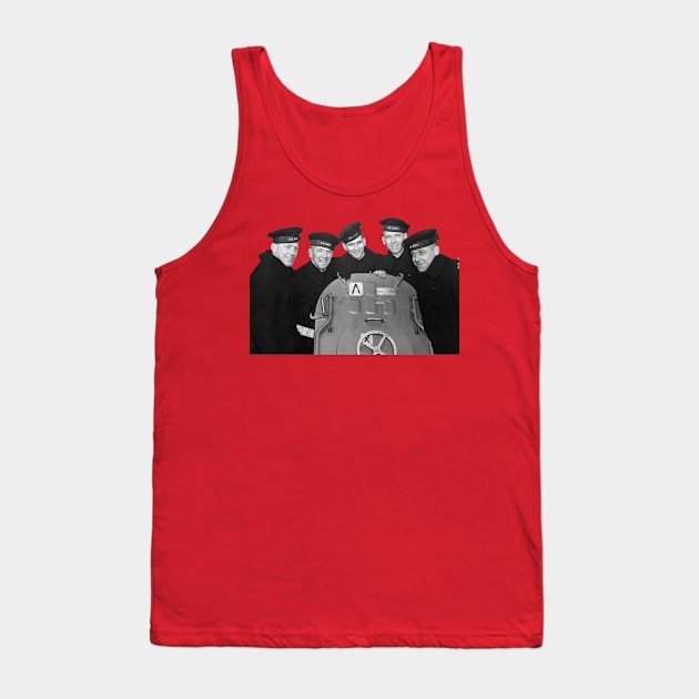 The Sullivan Brothers Aboard The USS Juneau - WW2 - Circa 1942 Tank Top by warishellstore